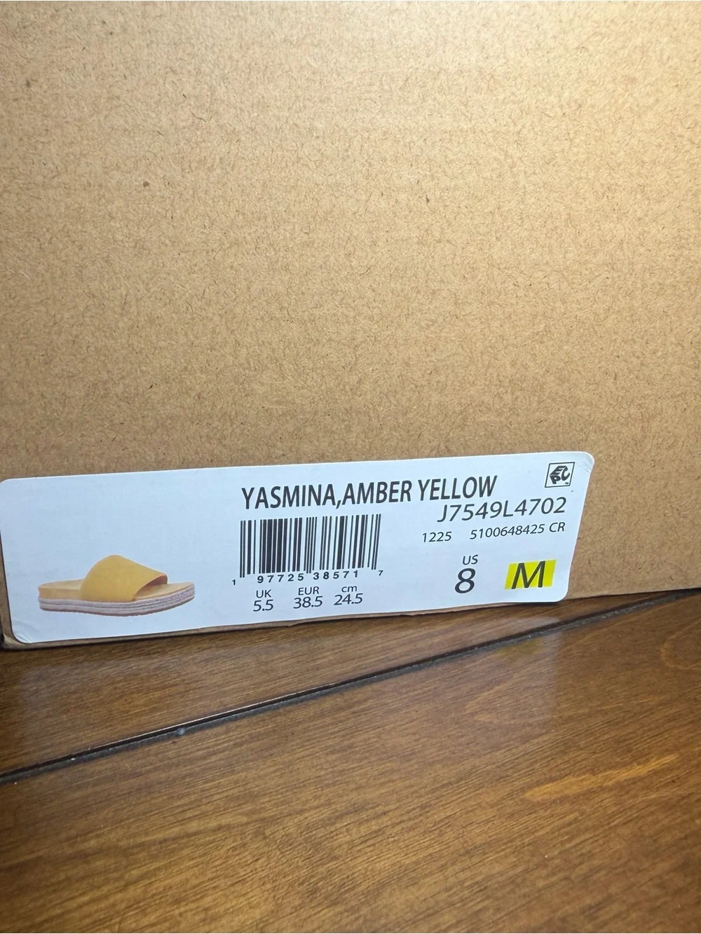 Vionic Amber Yellow Suede Slide Sandals